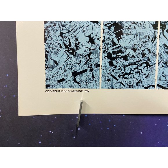 17 x 22" SUN DEVILS Conway, Jurgans, 1984, DC Comics Shop Promo Poster VTG - Picture 2 of 2